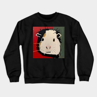 Cute Cartoon Guinea Pig Crewneck Sweatshirt